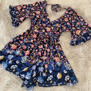 Trixxi floral pattern romper